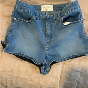 Free People Denim Shorts